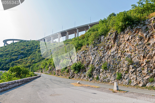 Image of Highway viaduct close-up