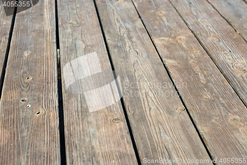 Image of Empty top of wooden background