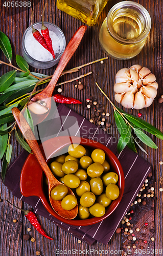 Image of green olives