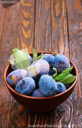 Image of fresh plums