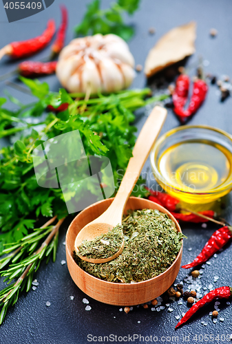 Image of dry parsley