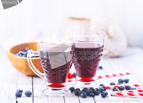 Image of blueberry juice