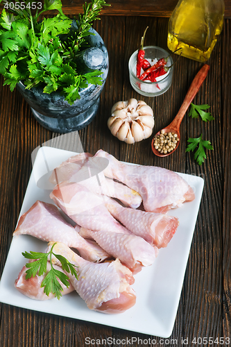 Image of chicken legs