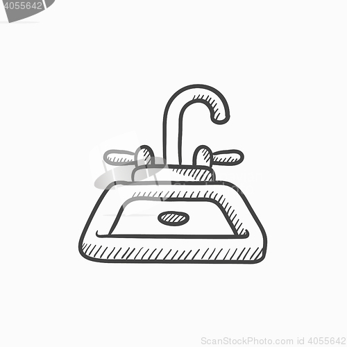 Image of Sink sketch icon.