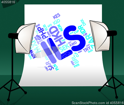 Image of Ils Currency Indicates Israel Shekels And Banknotes