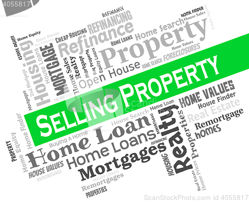 Image of Selling Property Means Real Estate And Apartments