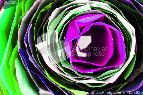 Image of color paper roll background