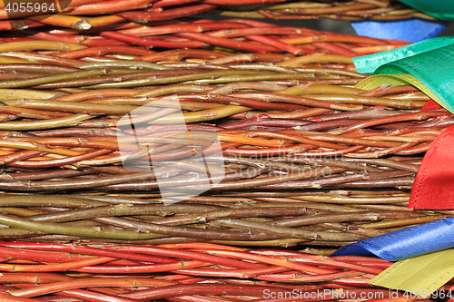 Image of czech easter rods background
