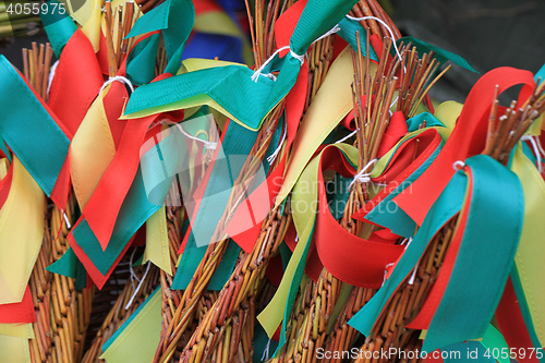 Image of czech easter rods background