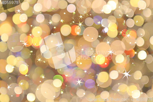 Image of christmas lights texture