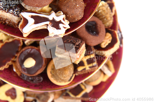 Image of traditional czech christmas cookies
