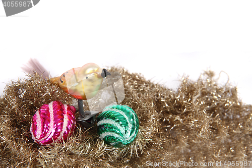 Image of christmas decoration background