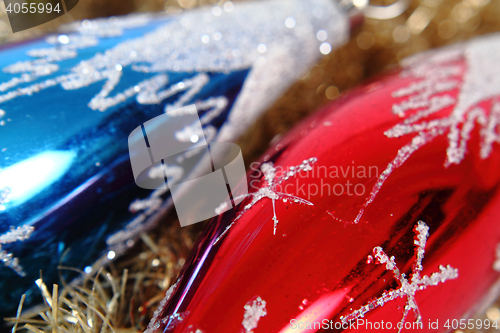 Image of christmas decoration background