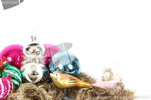 Image of christmas decoration background