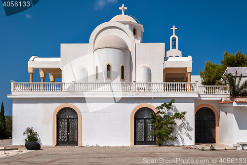 Image of Church with white walls.
