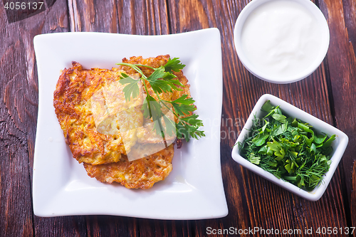 Image of vegetable pancakes