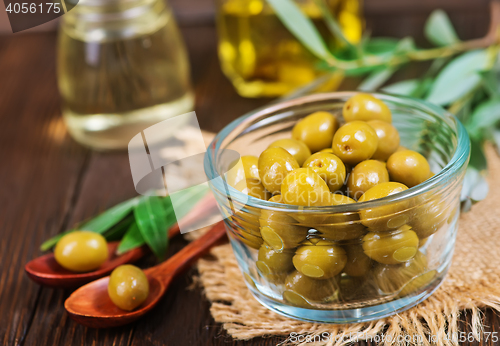 Image of green olives