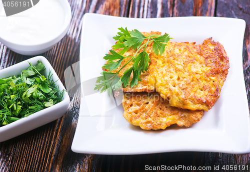 Image of vegetable pancakes