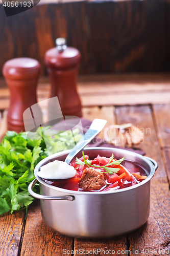 Image of vegetable soup