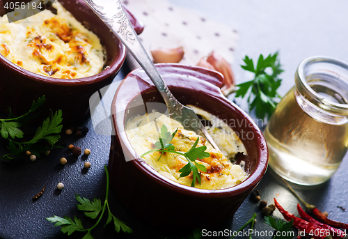 Image of Eggs baked in sour cream