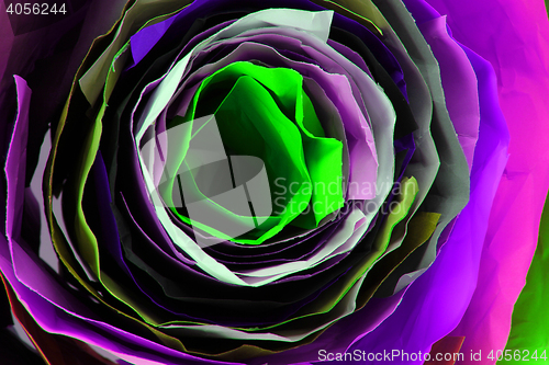 Image of color paper roll background