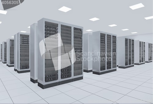 Image of network server room