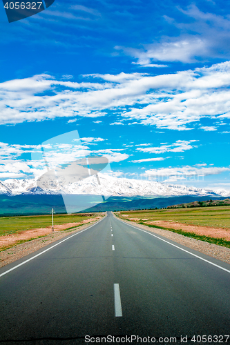 Image of Paved mountain road