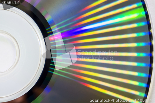 Image of Rainbow lights on disc