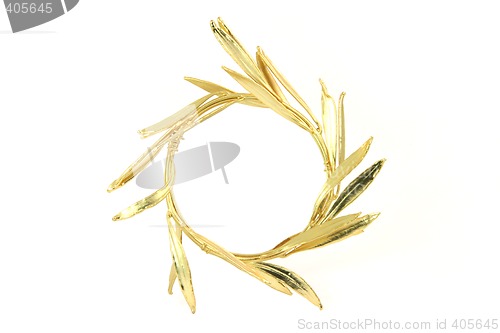 Image of gold wreath