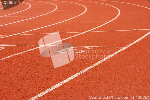 Image of track lane six