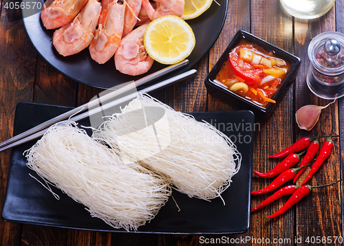 Image of rice noodles