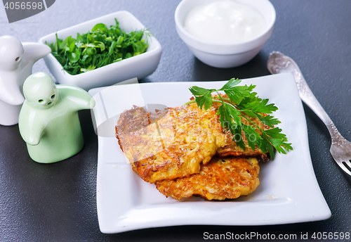 Image of Zucchini pancakes