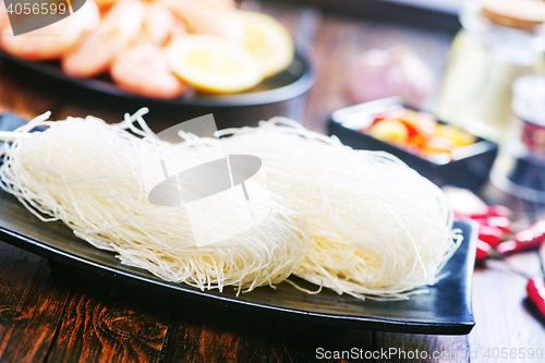 Image of rice noodles