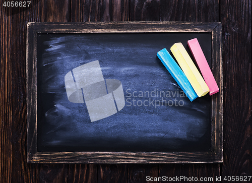 Image of black board