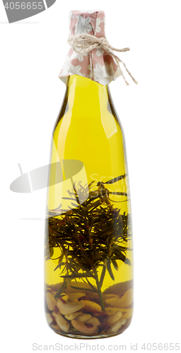 Image of Olive Oil with Rosemary and Garlic