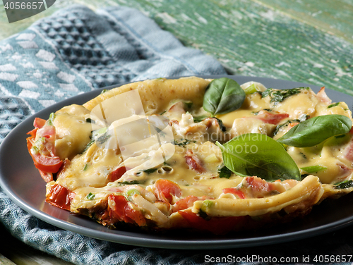 Image of Fluffy Omelet with Vegetables