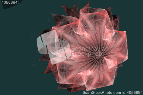 Image of Fractal image is: virtual flowers.