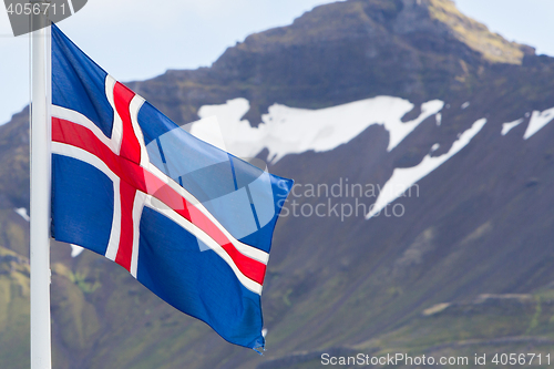 Image of Iceland flag - flag of Iceland