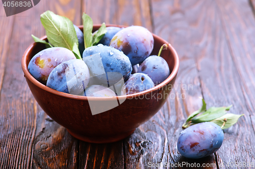 Image of fresh plums