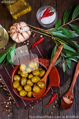 Image of green olives