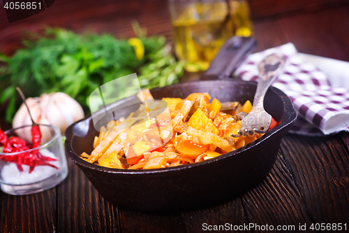 Image of fried vegetables