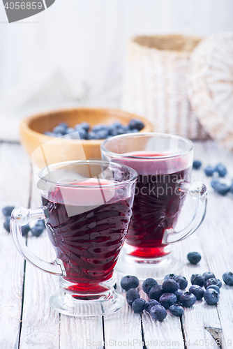 Image of blueberry juice