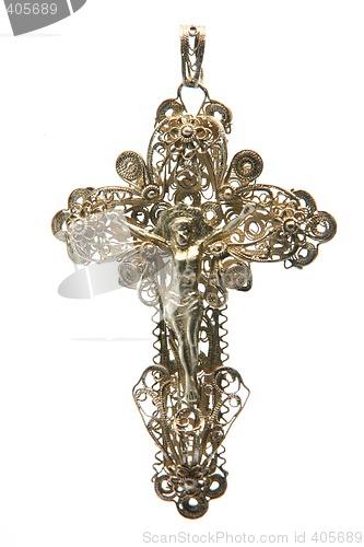 Image of silver cross