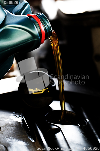 Image of Fresh motor oil