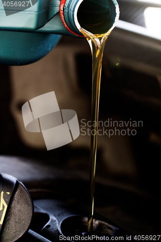 Image of Fresh motor oil