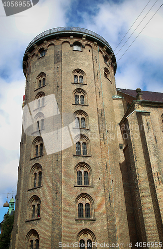 Image of The Rundetaarn (Round Tower) in central Copenhagen, Denmark