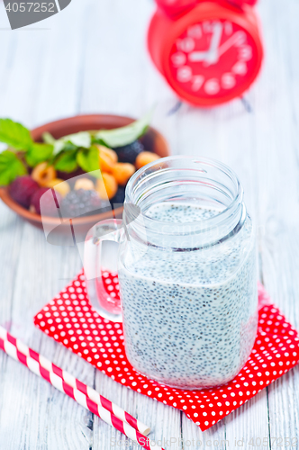 Image of Milk with chia