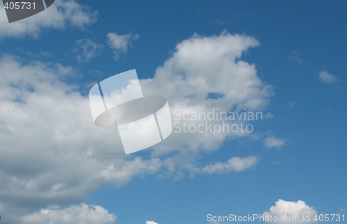 Image of Clouds on Blue