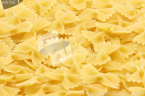 Image of farfale pasta background