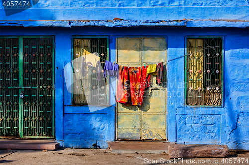 Image of Blue house in Jodhpur, Rajasthan